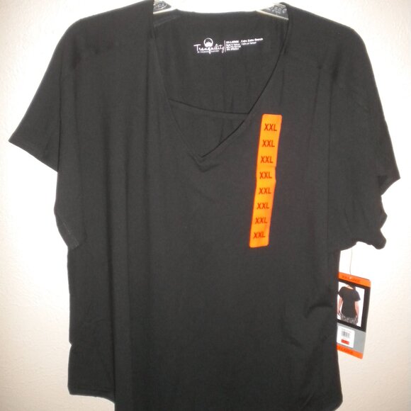 Tranquility by Colorado Clothing Women's Plus Size XXL Black Top Tee NWT - Picture 2 of 5